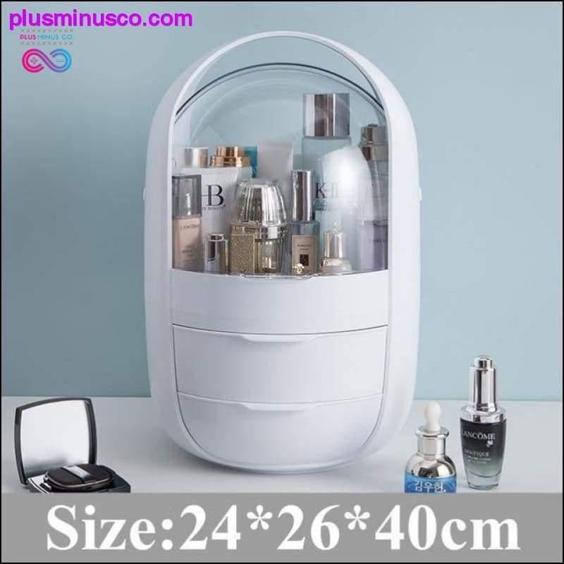 Transparent Cosmetic Organizer Creative Makeup Storage Box - plusminusco.com