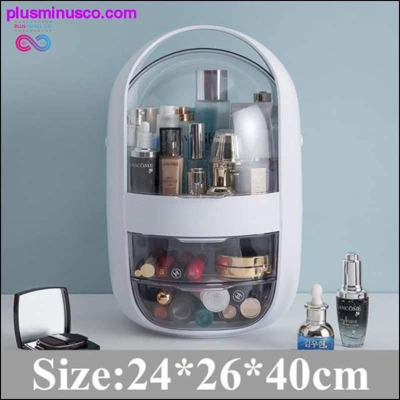 Transparent Cosmetic Organizer Creative Makeup Storage Box - plusminusco.com