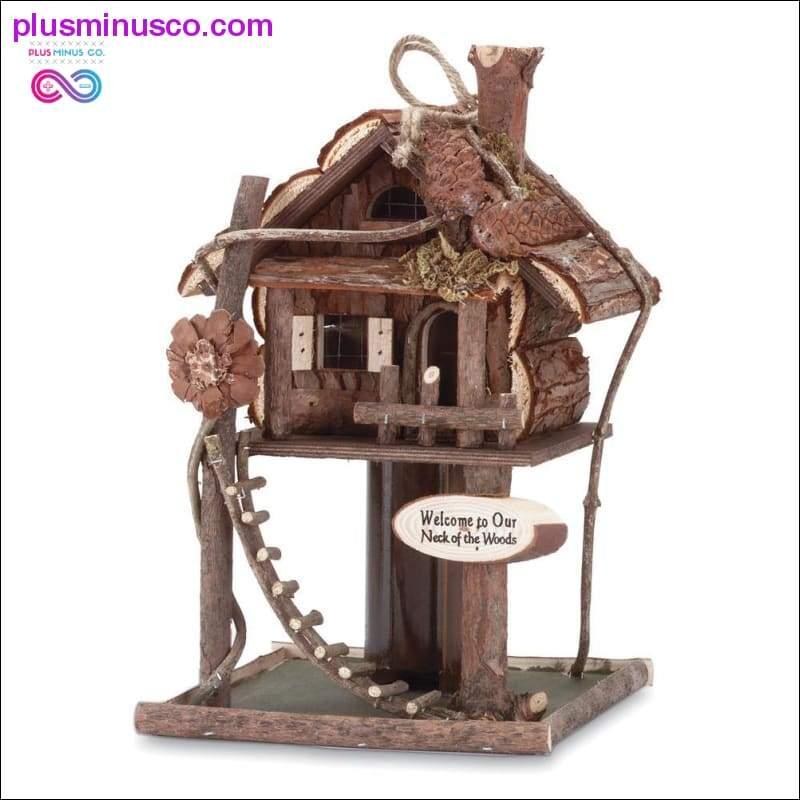 Tree House Birdhouse ll PlusMinusco.com - plusminusco.com