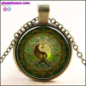 Collana con pendente Yin Yang dell'albero della vita - plusminusco.com
