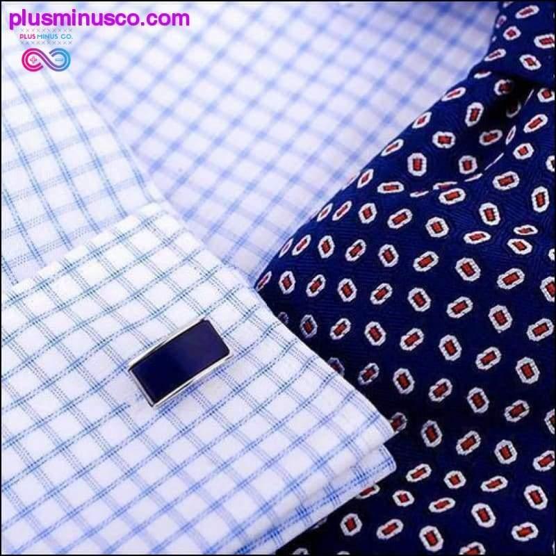 Trendy and Fashionable Square Cufflinks for Men - plusminusco.com