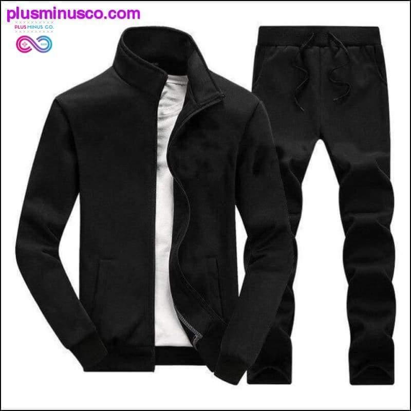 Trendy mode hættetrøje Sweatshirt og joggingbukser || - plusminusco.com