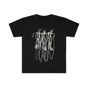 Triple Bike Tee, Cycling Shirts, Biking, Bike Lover vneck, Cycling clothes, Bike Gift, Bike Shirt, Bicycle tshirt, Bike t-shirt, Cycling - plusminusco.com