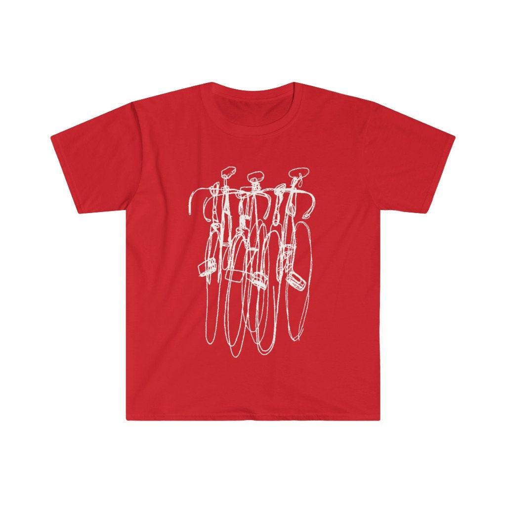 Потрійна велосипедна футболка, велосипедні сорочки, велосипед, виріз для велосипедистів, велосипедний одяг, велосипедний подарунок, велосипедна сорочка, велосипедна футболка, велосипедна футболка, велосипедний спорт - plusminusco.com