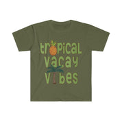 „Tropical Vacay Vibes“ marškinėliai, „Pineapple Palm Trees“ retro marškinėliai, „Vacay Vibes“, „Tropical“ marškinėliai, „Travel Tee“ marškinėliai, „Vacay Mode“ marškinėliai, „Vacay Mode“, - plusminusco.com