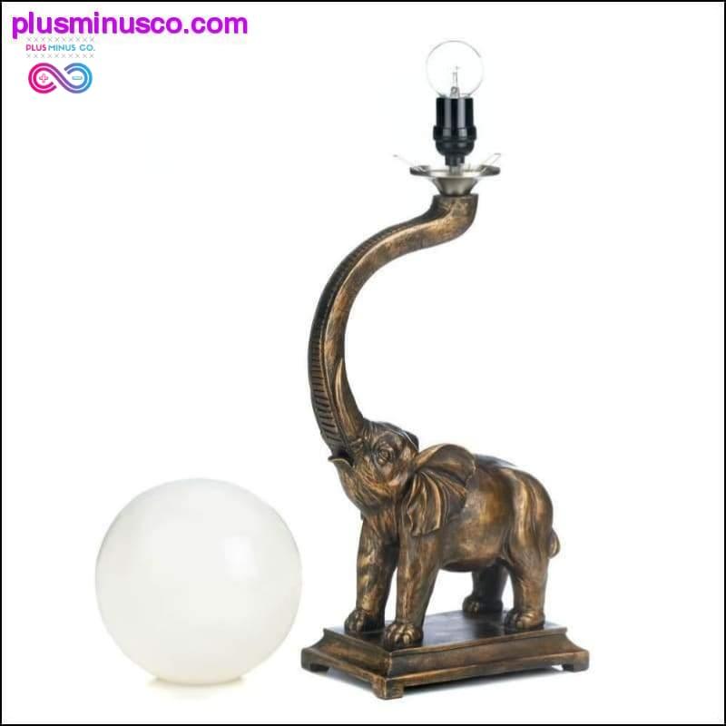 Trompettende Olifant Globe Lamp - plusminusco.com