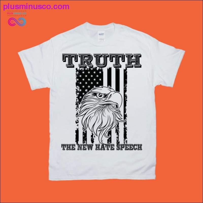 Truth the new hate speech | Eagle | American Flag T-Shirts - plusminusco.com