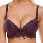 Dvoubarevná silná dvouvrstvá vycpaná podprsenka Push Up Sexy spodní prádlo - plusminusco.com