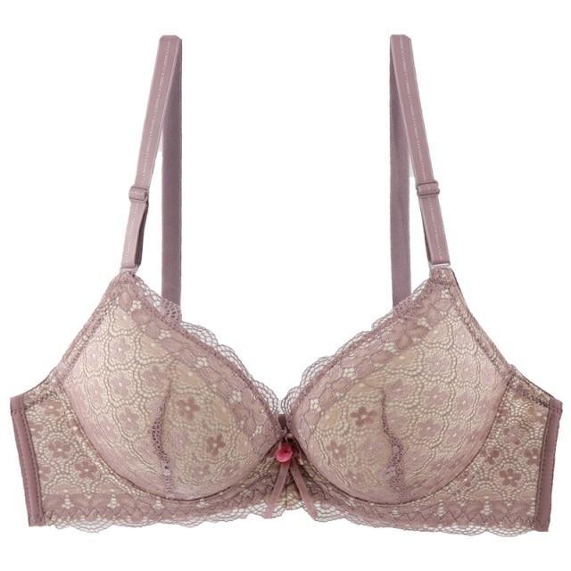 Two-color Thick Doble Layer Padded Push Up Bra Sexy Lingerie - plusminusco.com