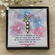 Two Peas in a Pod Bestfriend Necklace, Gift for Bestfriend, - plusminusco.com
