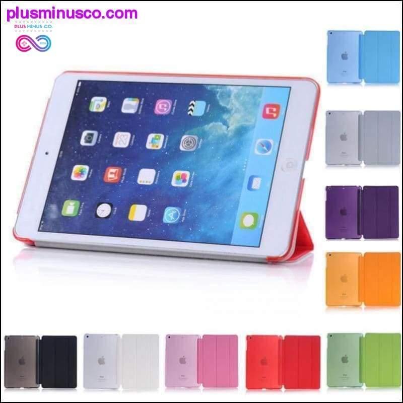 Ultra Slim Magnetic Smart Flip Stand PU Leather Cover Case - plusminusco.com