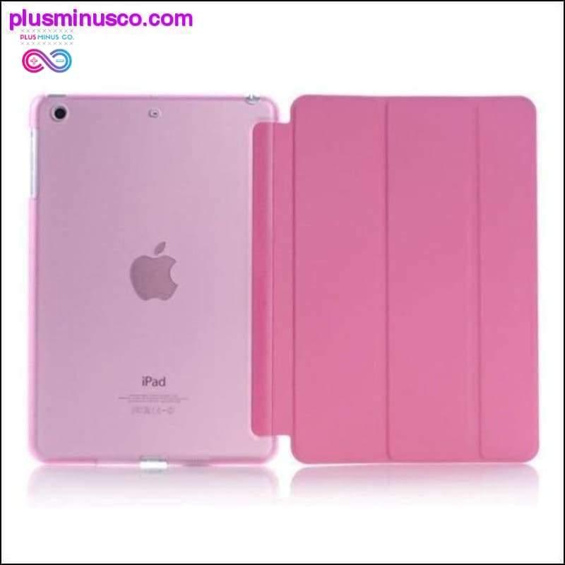 Ultra Slim Magnetic Smart Flip Stand PU Leather Cover Case - plusminusco.com