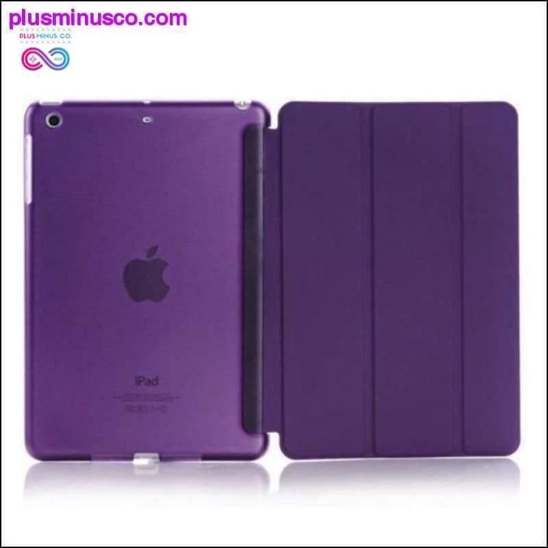 Ultra Slim Magnetic Smart Flip Stand PU Leather Cover Case - plusminusco.com