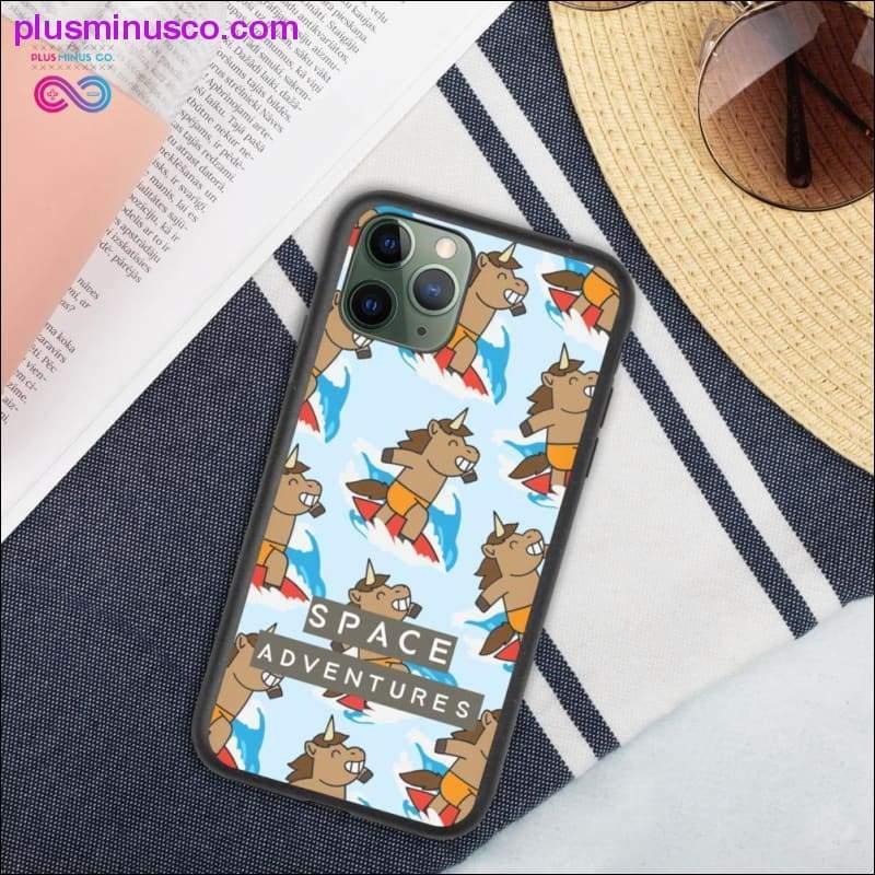 Unicorn iPhone case 100% Biodegradable Natural Eco Phone - plusminusco.com