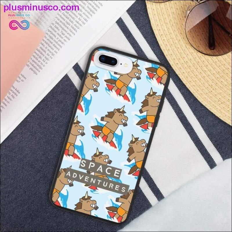 Unicorn iPhone case 100% Biodegradable Natural Eco Phone - plusminusco.com