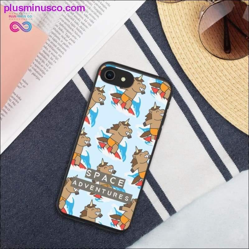 Unicorn iPhone case 100% Biodegradable Natural Eco Phone - plusminusco.com