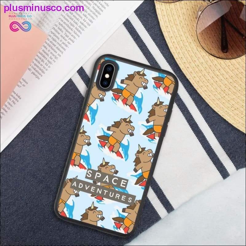 Unicorn iPhone case 100% Biodegradable Natural Eco Phone - plusminusco.com