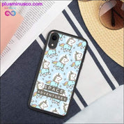 Unicorn iPhone case Biodegradable phone case - plusminusco.com