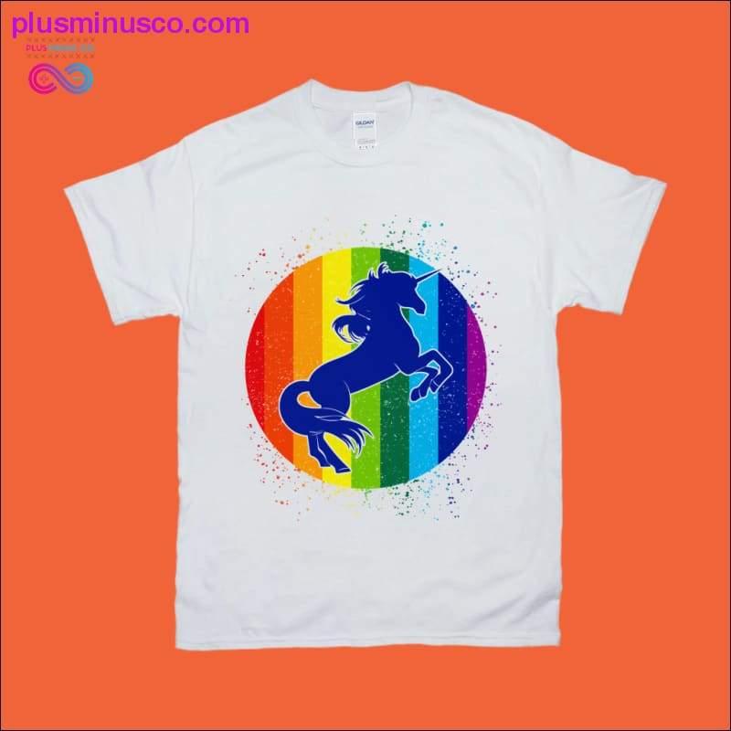 Unicorn Rainbow Grunge Vertical Stripes Retro Sunset - plusminusco.com