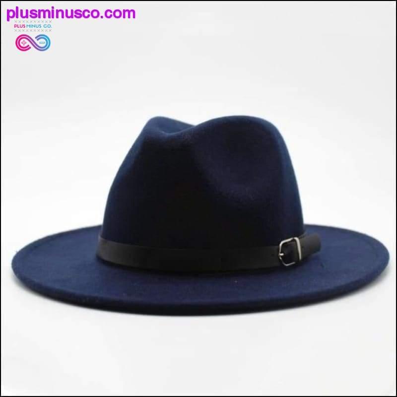 Uniszex Fedoras Top Jazz Hat European American || - plusminusco.com