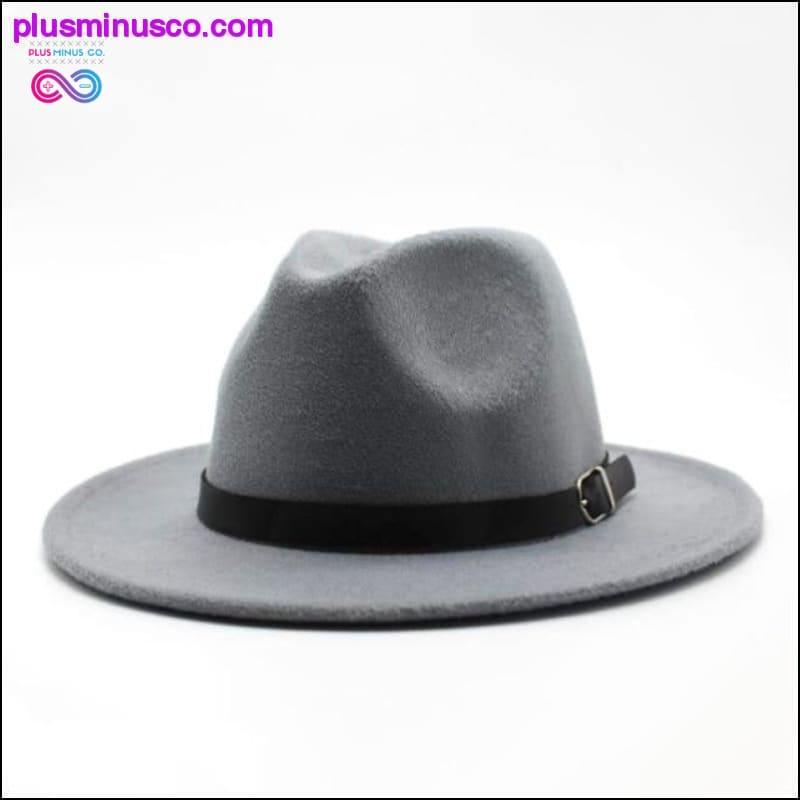 Федоры унисекс, верхняя джазовая шляпа, европейско-американская || - plusminusco.com