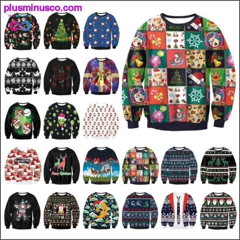 Unisex UGLY CHRISTMAS SWEATER - plusminusco.com