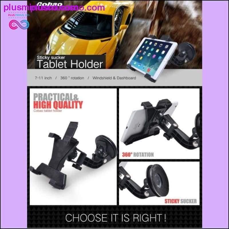 Universal iPad or Tablet Holder for Car 7, 8, 9, 10, 11 - plusminusco.com