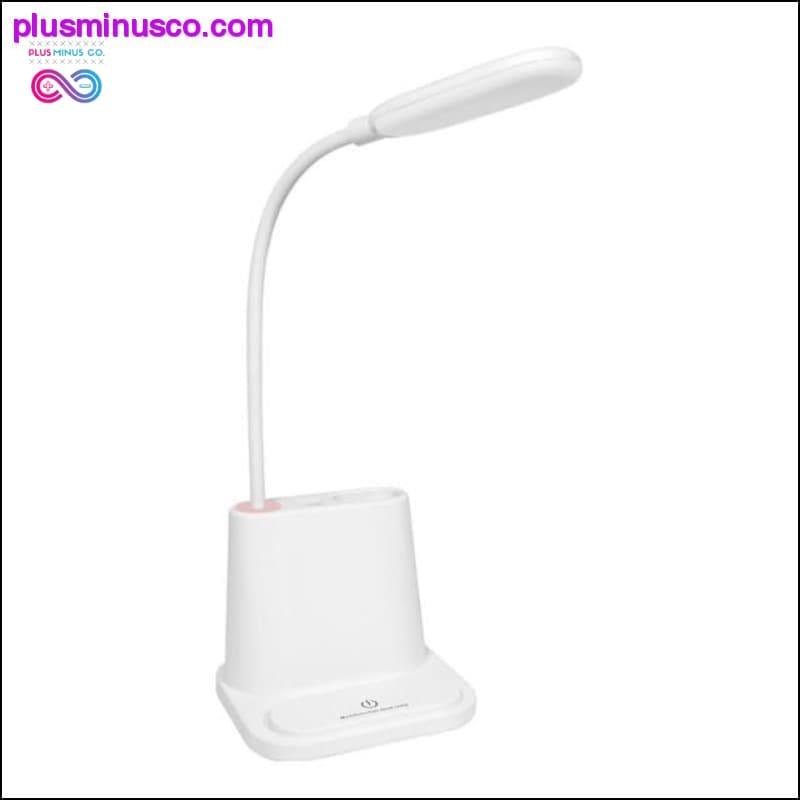 USB-taaslaetav LED-laualamp puutetundliku hämardamise reguleerimine – plusminusco.com