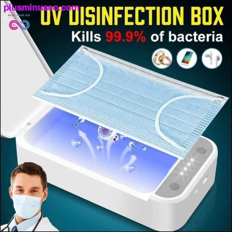 UV Face Mask Sterilizer Box Anti Bacteria Ultraviolet Ray - plusminusco.com