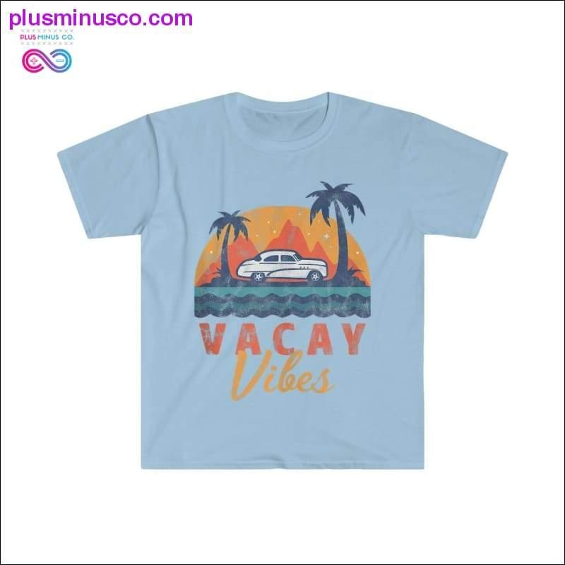 Vacay Vibes Summer Retro-inspired Design T-shirt - plusminusco.com