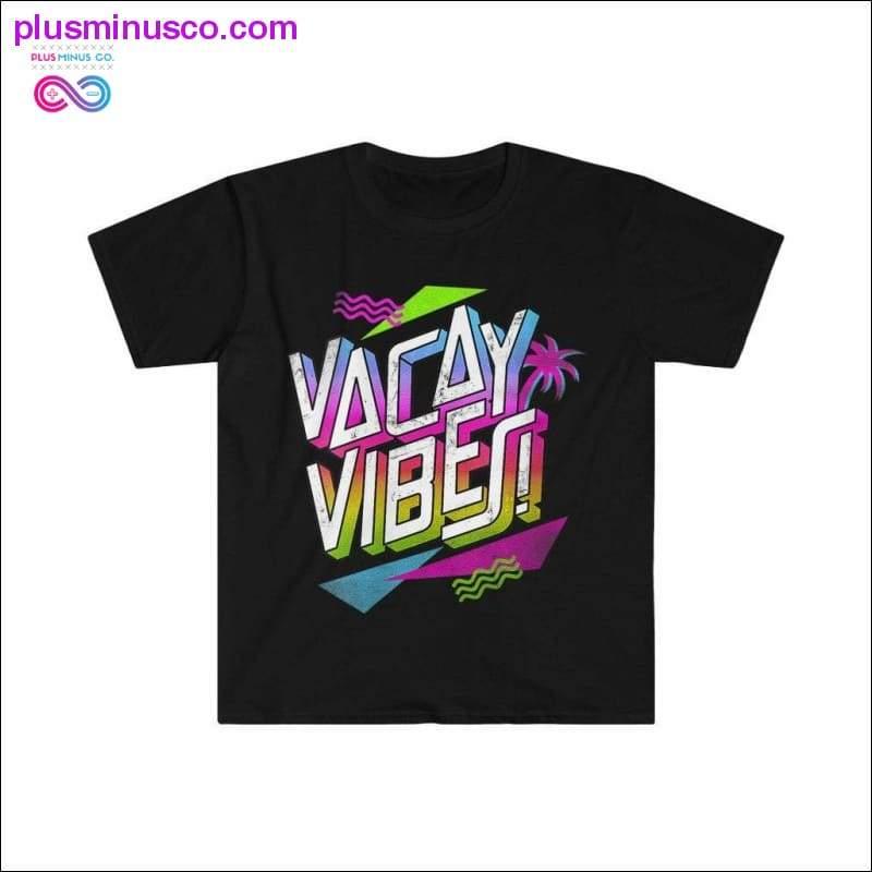 Vacay Vibes Techno Graphic T-shirt - plusminusco.com