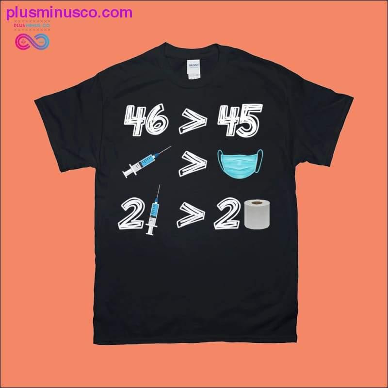 Mga T-Shirt ng Bakuna - plusminusco.com