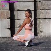 Ver producto original Conjunto Yoga Fitness Mujer Criss Cross - plusminusco.com