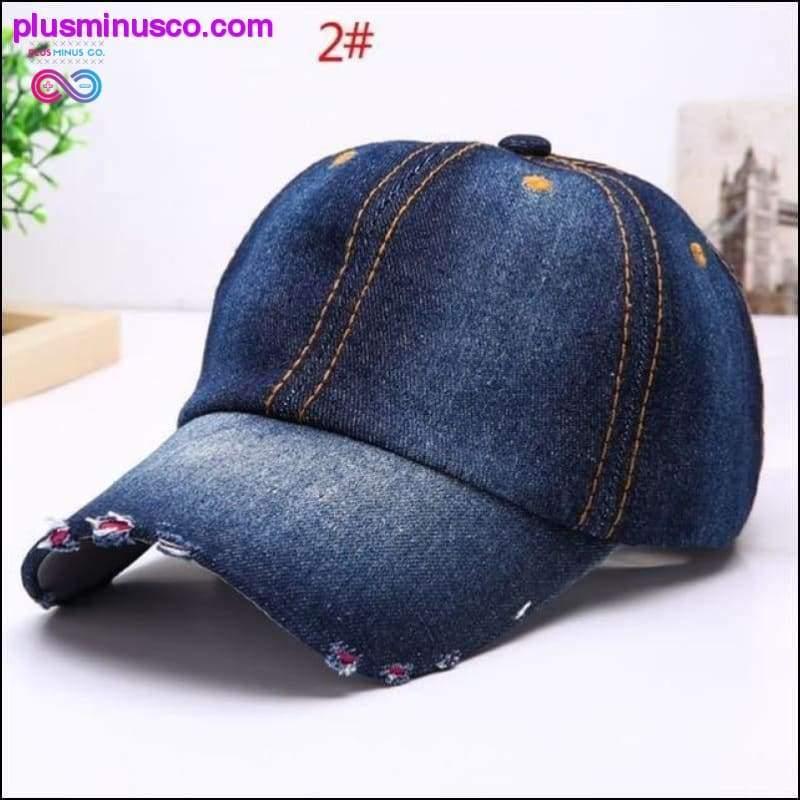 Vintage καουμπόικο καπέλο μπέιζμπολ Γυναικεία ανδρική ρυθμιζόμενη μόδα - plusminusco.com
