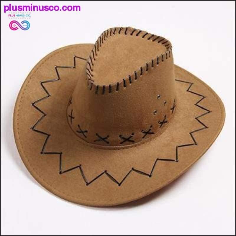 Vintage Leather Cowboy Hat 16 Colors - plusminusco.com