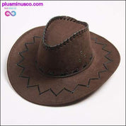 Vintage leren cowboyhoed 16 kleuren - plusminusco.com
