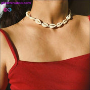 Vintage flerlags krystal vedhæng halskæde kvinder guld farve - plusminusco.com