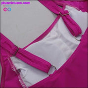 Vintage jednodijelni ženski Push Up kupaći kostimi - plusminusco.com