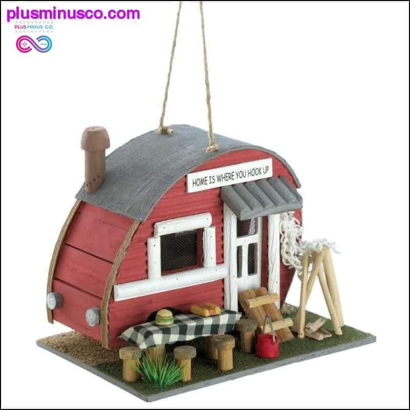 Vintage Trailer Birdhouse ll PlusMinusco.com - plusminusco.com