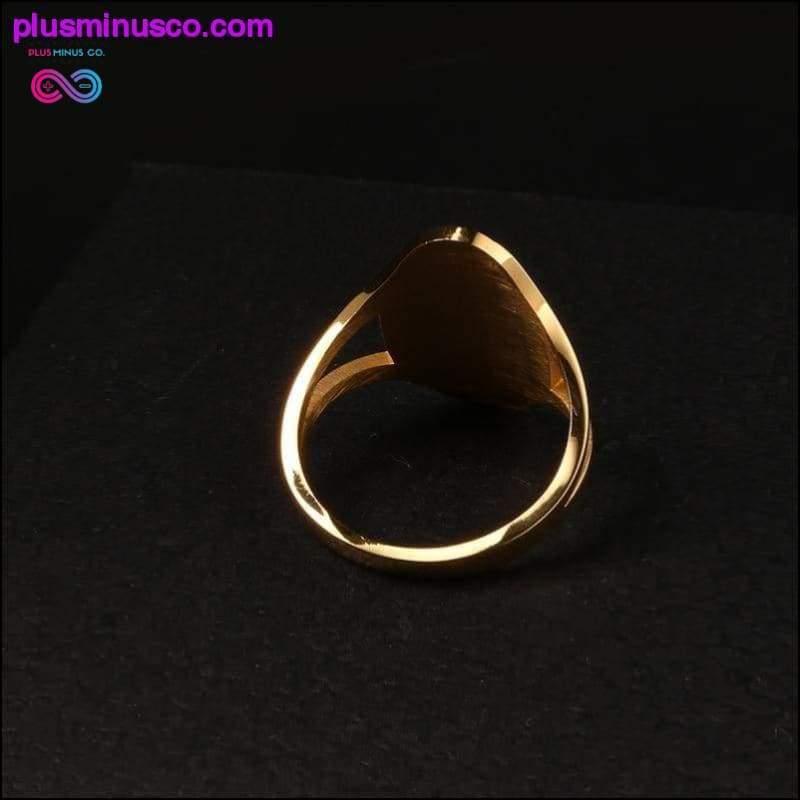 Vintage Virgin Mary Women Religious Gold Rings - plusminusco.com