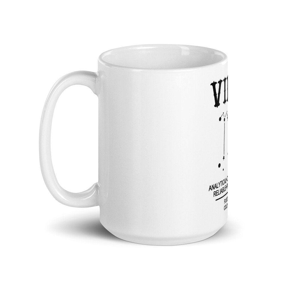 Virgo Mug Virgo Gifts - Virgo Constellation Coffee Mug - Analytical, precise , Virgo Qualtiies, September born Virgo Zodiac Coffee Mug - plusminusco.com