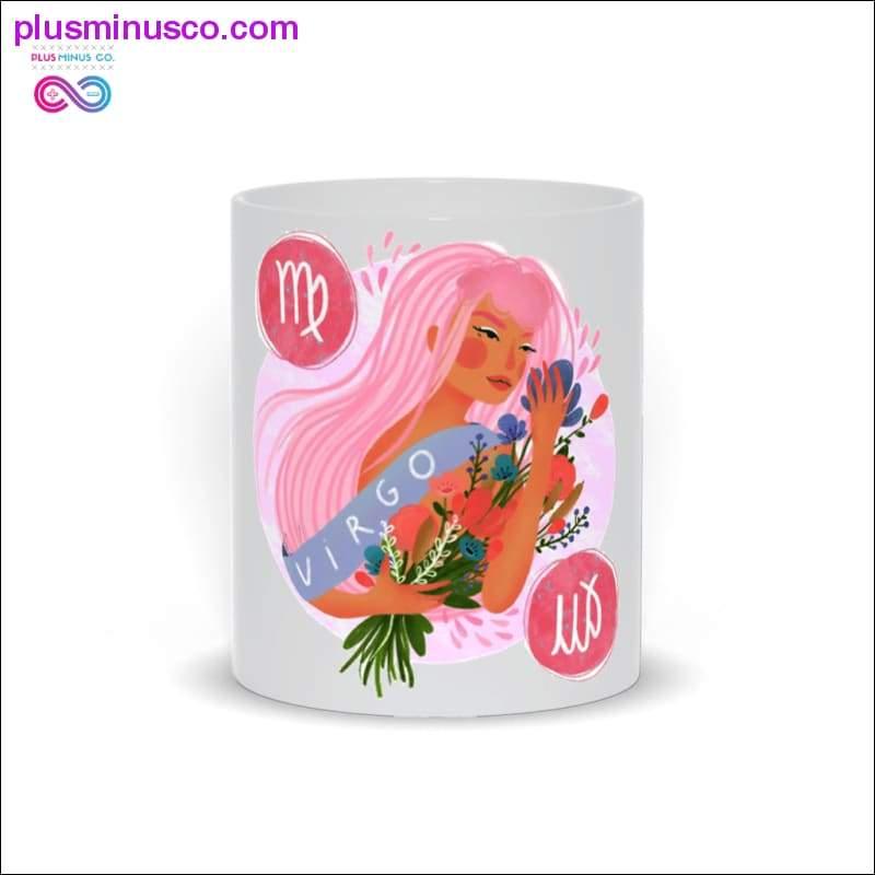 Canecas de mulher com cabelo rosa de Virgem - plusminusco.com