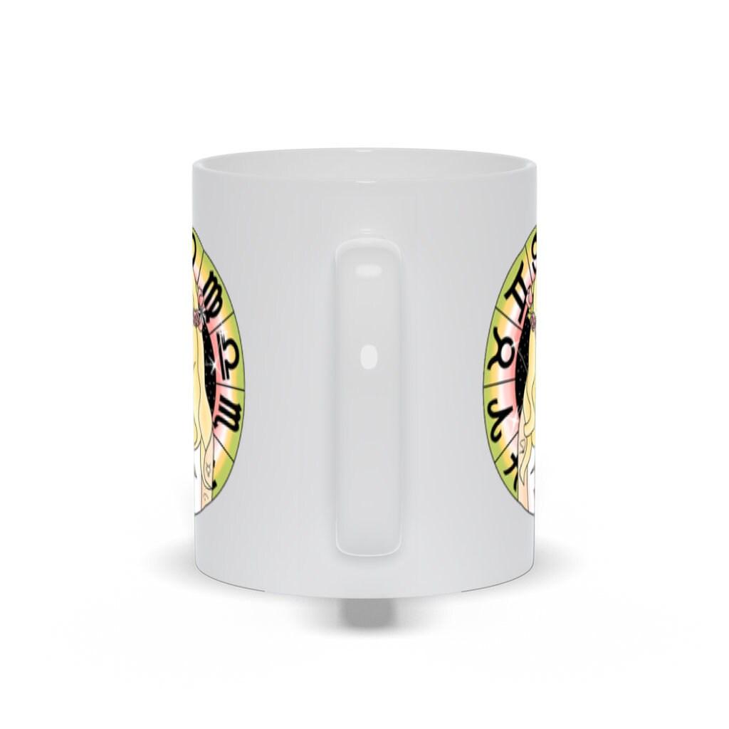 Virgo White Mugs,  Virgo gift ideas, Virgo Birthday Mug - plusminusco.com
