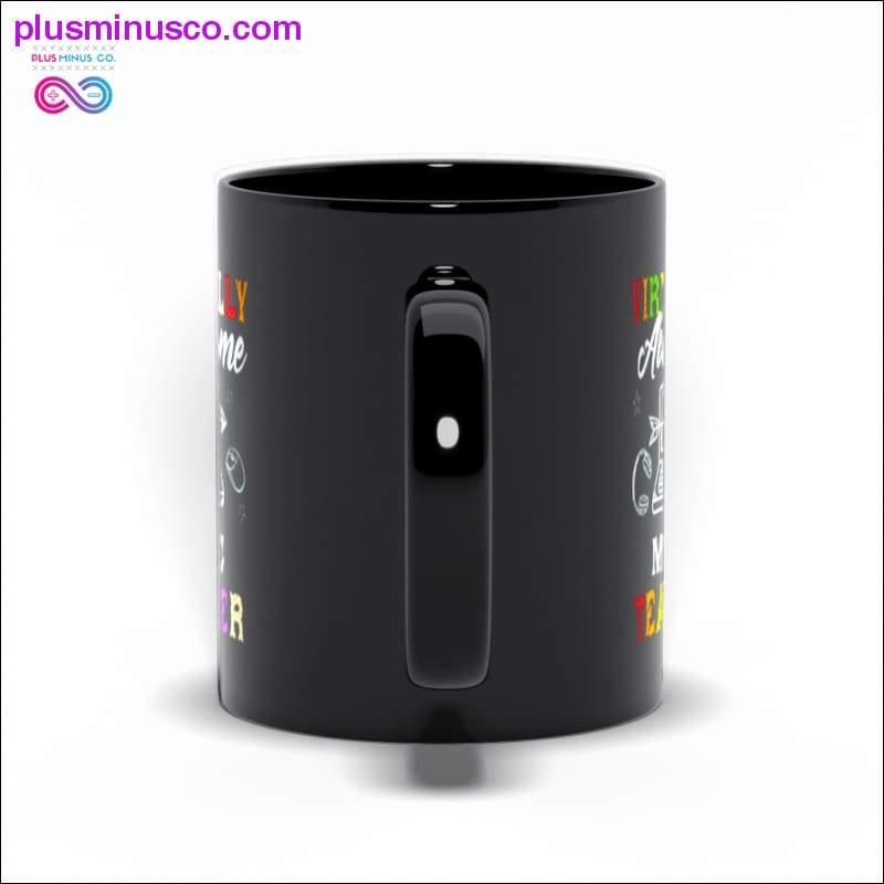 Virtually Awesome Music Teacher Black Mugs - plusminusco.com