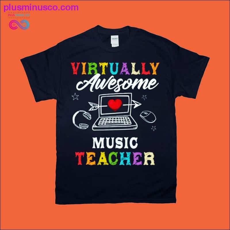 Praktisk talt fantastiske musikklærer-t-skjorter - plusminusco.com