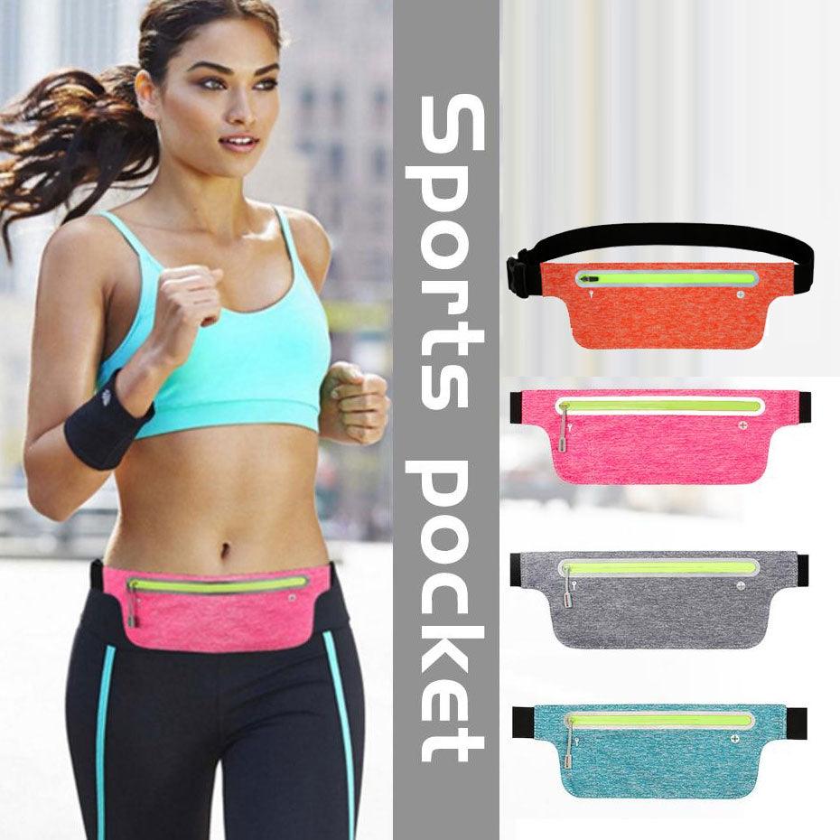 Waist Pack Running Waist Bag Waterproof Bags Pouch Pocket Walking Phone Coin Purse Bag for Outdoor Sport - plusminusco.com