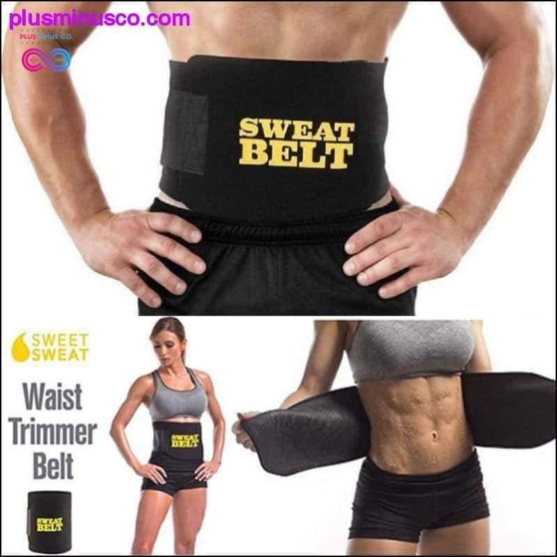 Waist Trainer Belt Women Men Body Shaper Suit Sweat Belt - plusminusco.com