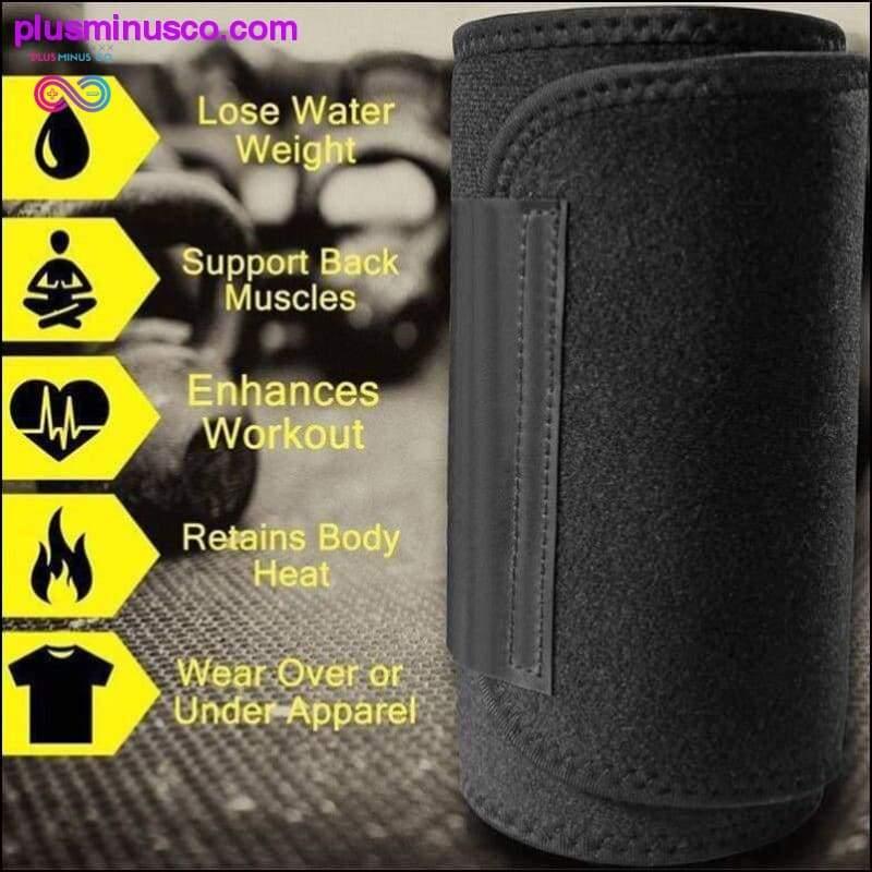 Waist Trainer Belt Women Men Body Shaper Suit Sweat Belt - plusminusco.com