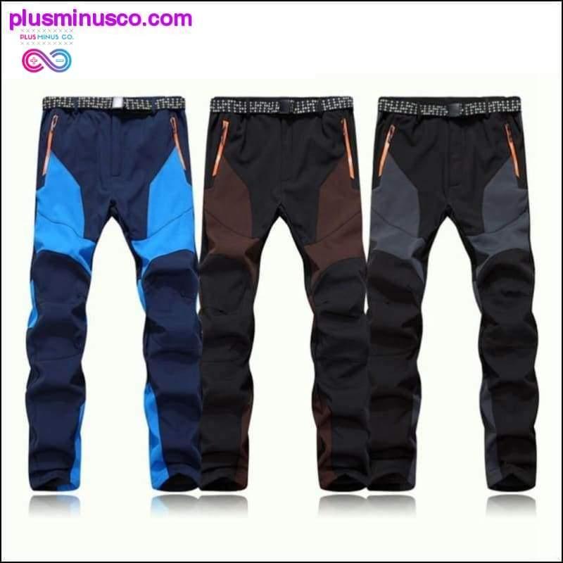 Windproof Outdoor Sports Winter Thick Pants - plusminusco.com