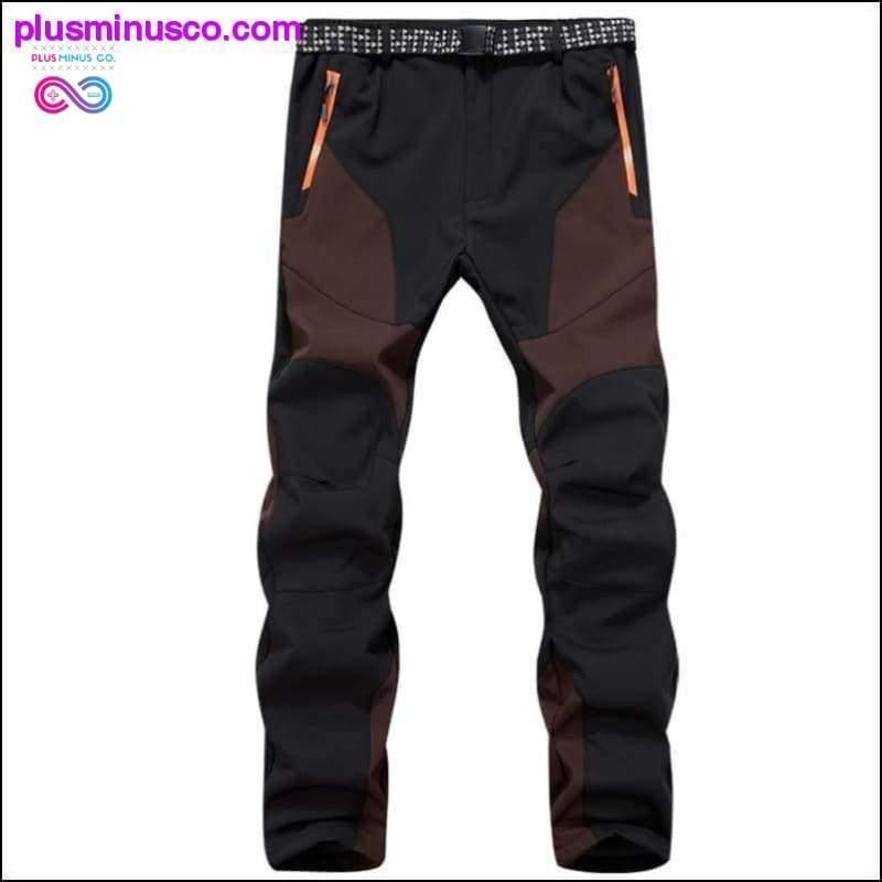 Водонепроникні та вітронепроникні зимові товсті штани для спорту на відкритому повітрі - plusminusco.com